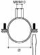 Niedax PB-3236 Eklips-clamp ,
