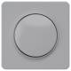 Siemens 5TC8906 SIEM DELTA profil silber Abdeckp Dimmer mit Drehknopf 