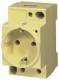Murrelektronik 67950 Schuko socket yellow MSVDY , front connector without LED