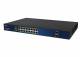 ALLNET Switch full managed Layer2+ 18 Port ? 16x GbE ? PoE Budget 280W ? 16x PoE at ? 2x SFP ? 48,3 cm ( 19 inch ) ? Lüfterlos ? JSON API ? ALL-SG8618PMJ