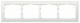 Legrand 771504 LEG frame 4-fold horizontal Galea mother of pearl