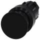 Siemens 3SU10001AD100AA0 mushroom push button 22mm round black 30mm