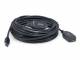 Equip Kabel USB-A 3.0 -> A Verl. St/Bu 10.00m 5Gbps akt.sw