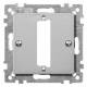 Merten 468360 Zentralplatte D-Sub 25pol aluminium System M