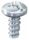 Gustav Hensel 4012591653400 Hensel Mi BZ 13 mounting screw, L = 13mm galvanized self-tapping