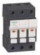 Schneider Electric DF83V Schneider Sicherungshalter 3polig 25A 8