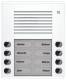 TCS PES08-WS/04 Audio Außenstation PES 8 Tasten 2-reihig AP weiß