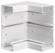 Hager BRA651704B9016 Inner corner base profile aluminum 68x170mm OT120mm traffic white