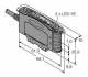 Turck D10UPFP opto sensor base device for plastic light guide 3063995