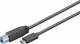 Goobay 67986 USB 3.0 SuperSpeed ??cable> USB-C ™ - USB 3.0 connector (Type B)> USB-C connector