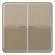 Jung CD595KO5GB Rocker control switch for BA, CD 595 KO 5 GB gold-bronze