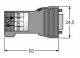 Turck 6GK1500-0FC10 Sub-D connector ready-to-assemble straight plug 6780088