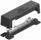 OBO Bettermann 5015111 potential equalization rail 1809 / A, black for outdoor use