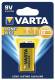 9V battery VARTA ''LONGLIFE'' alkaline, 1.5 V, blister of 1