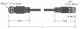 Turck RKC4.4T-P7X3.2-10-RSC4.4T/TXL320 actuator and sensor cable / PUR 6630504