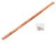 Triton 48,3 cm ( 19 Zoll )zbh. Erdungsschiene, 534mm, 12HE,