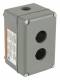 Schneider Electric 9001KY2 Schneider Leergehäuse Alu Spritzguss 2Einbaustellen D30mm
