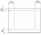 Schneider Electric NSYSMEC65 Schneider SM-Kabeleinführungsplatte einteilig 600x500mm