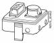 Siemens BVP:047283 16 amp outlet box, BD2-AK1/CEE165A163
