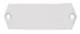 Grothe GRAV.SCH.500-9 EV1 Gravierschild silber elox. 20x58mm Feld 13x58mm 98013