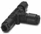 Phoenix Contact 1405402 Phoenix QPD T 4PE 3X9-16 BK T-distributor