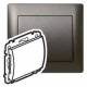 Legrand 771278 LEG cover blind Galea dark bronze