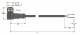 Turck WKC4.221T-20/TEB actuator and sensor control. PVC connection guide. 6628431