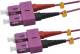 RED 2716-10-0006 LWL-Duplex Patchkabel SC/SC 1,0m OM4 Violett