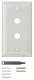 Berker 1321 glass cover plate TS clear double glass clear