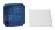 Schneider Electric ENN04513 Schneider Multifix Modulo Verteilerdose einfach blau 135x135x47mm