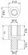 Schneider Electric NSYRE26 Schneider SF-Dachabstandsbolzen 26mm