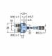 Turck VB2-RKC572-1M-FKM-FSM accessories for fieldbus systems simple distributor 6996011