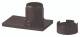 Moeller 036602 EATON Q25AS Abdeckplatte schwarz 36602