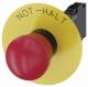 Siemens 3SU11001HA201FH0 emergency stop mushroom pushbutton 22mm round red emergency stop NO+Ö