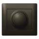 Legrand 771268 LEG cover rotary dimmer Galea dark bronze