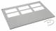 Hager FZ743D Verschlussplatte geöffnet für Schrank univers IP54 SKI 20x850x600mm