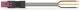WAGO 891-8993/206-507 Anschlussleitung Stecker - offenes Leitungsende 3p, grau