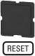Moeller 091185 EATON 287TQ25 plate blue RESET button, 91185