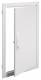 Hager P80UT frame with door 690x445mm, galvanized