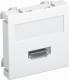 OBO Bettermann 6104802 OBO MTG-HD S RW1 Multimediaträger HDMI Buchse mit Schraub 45x45mm rws 