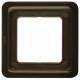 Berker 132801 frame with seal 1-way, 01 brown 1328 WP FM IP44