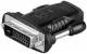 GOOBAY Adapter 19pol HDMI-Bu. > 24+1 DVI-St. [bk]