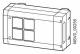 Siemens BVP:034277 outlet box BVP: 034 277, BD01-AK2X/4SD163S