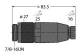 Turck BS4131-0/9 7/8 Rundsteckverbinder konfekt.Stecker gerade 6914502