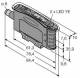 Turck D10UNFPQ opto sensor, light guide sensor 3063993