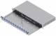 ZVK EasyLan LSB0C225 fiber optic distribution panel B Grade C 1U/24P 24xLC-Duplex OS2 RAL7035
