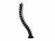 Equip double cable guide 73cm for under-table mounting black