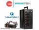 CRU DataPort 35700-1438-2400 CRU / Wiebetech - RTX800-TR - Thunderbolt RAID subsystem - 8 TrayFree bays - 32 TB (8x4 TB SATA) - RAID 5 - NTFS format - US power plug
