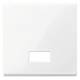 Merten 432825 Rocker with symbol window, System M rectangular active white, glossy