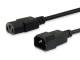 Equip cold device distribution cable IEC C14 -> IEC C13 St/Bu 1.80m polybag